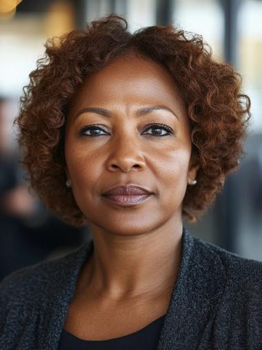 Short Layered Wigs For African American Lace Front Copper Synthetic Wigs