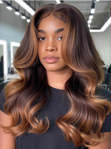 Wigs For African American Women Lace Front 20" Long Wavy Wigs