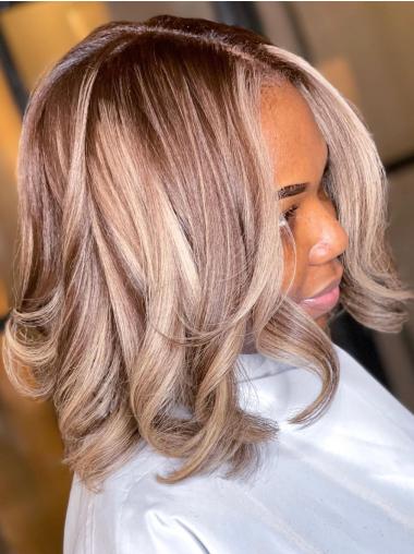 Lace Front Wigs For African American Shoulder Length 12" Wigs