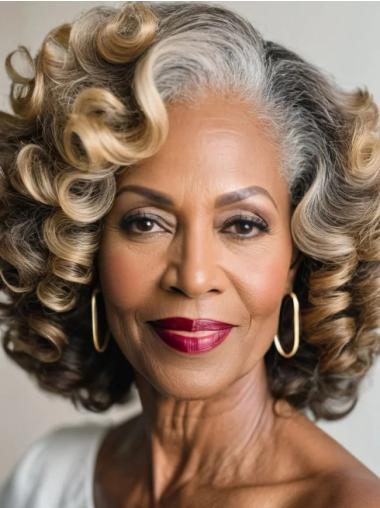 African American Front Lace Wigs Chin Length 12" Ombre tone Wigs