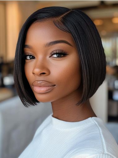 African American Bob Style Wigs Chin Length Lace Front Wigs