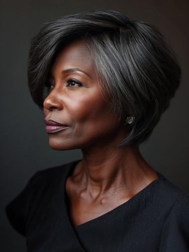 Bob Wigs For African American Short Lace Front Wigs