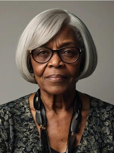 African American Wigs That Look Natural Straight Bobs Short Wigs