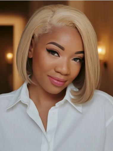 African American Bob Wig Chin Length Lace Front Wigs