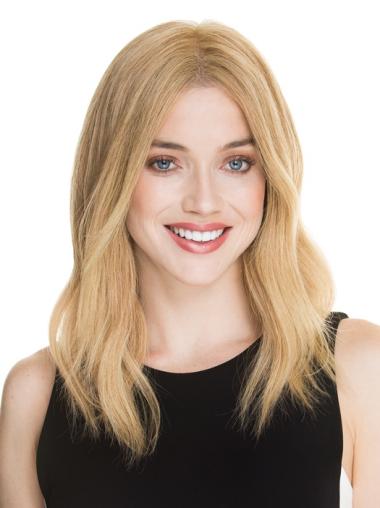 Without Bangs Straight Shoulder Length Remy Human Hair Cheapest Human Hair Lace Wig