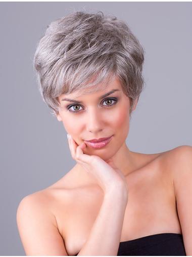 Monofilament Affordable Heat Friendly Short Wigs