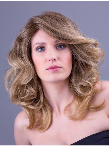 Monofilament Layered Synthetic Great Long Wavy Wig