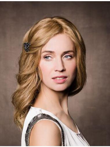 Monofilament Blonde Fabulous Custom Wigs For Cancer Patients