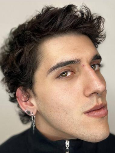 Male Blonde Wigs 4" Straight Synthetic Boycuts Wigs