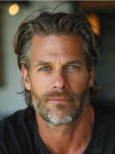 Guy Wigs Lace Front Wavy Short Without Bangs Wigs