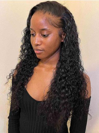 Wigs For African Americans Long Black 22" Wigs