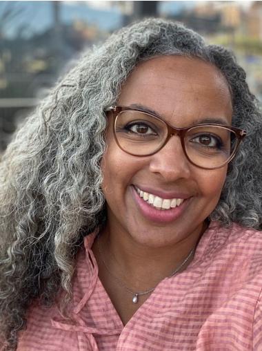 African Wigs Without Bangs Kinky Long Wigs