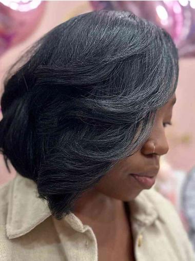 African American Wigs Online Monofilament 10" Bobs Wigs