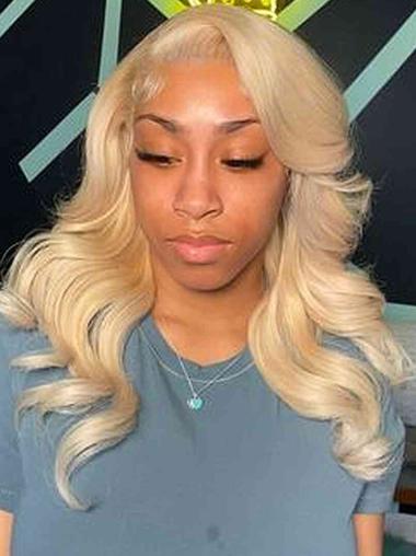 Wavy Wigs For African American Monofilament Long Without Bangs Wigs