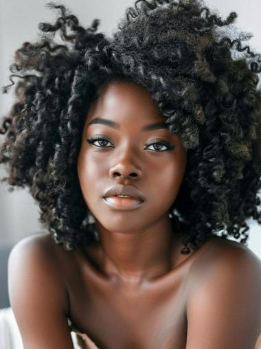 African American Wig Shoulder Length Without Bangs Wigs