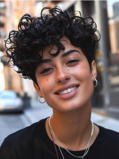 Wigs Styles For African American Monofilament Curly Wigs