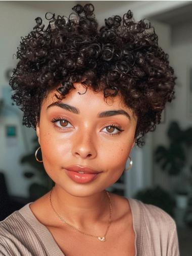 African Wigs Online Monofilament Curly Wigs