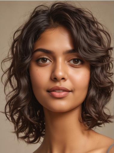 Lace Front Wigs African American Lace Front 14" Brown Wigs