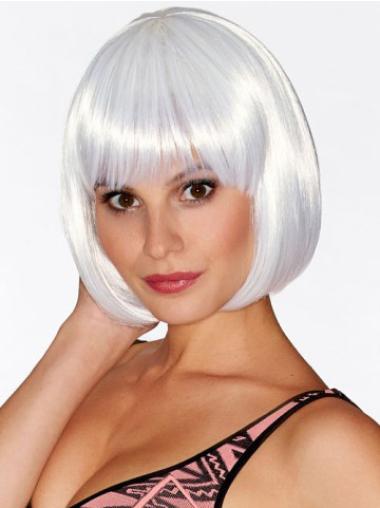 Bobs Capless 10 Inches Medium Length Synthetic Wig
