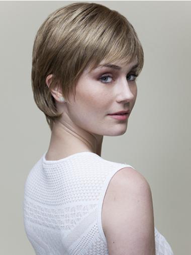 Suitable Synthetic 6 Inches Ultra Petite Short Wigs