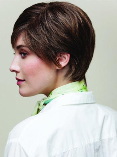 Natural Synthetic 8 Inches Petite Short Wigs