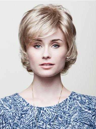 Blonde Capless Flexibility Short Wig Style