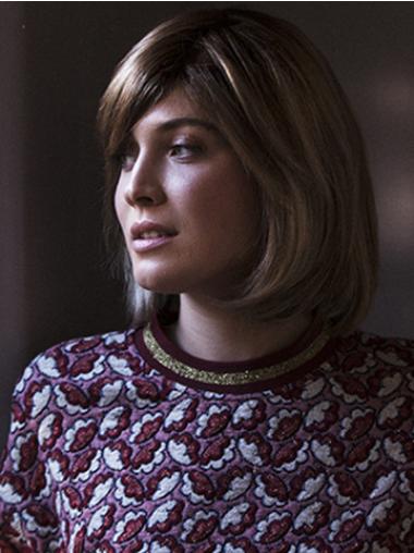 Brown Bobs Synthetic 10 Inches Medium Length Wigs