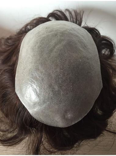 Thin PU Skin Custom Man Hairpiece