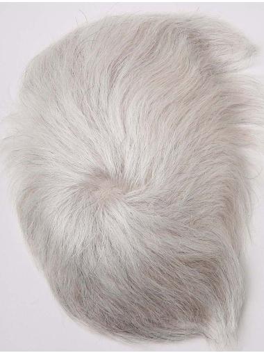 Welded Mono Base With Clear Poly All Around Perimeter Man Toupees