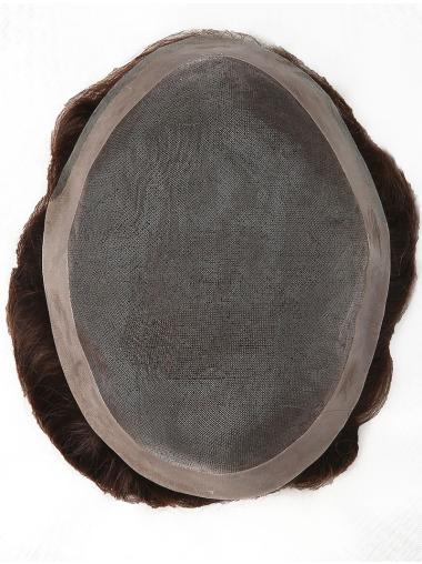 Thin Poly Coating All Around Perimeter Man Toupees