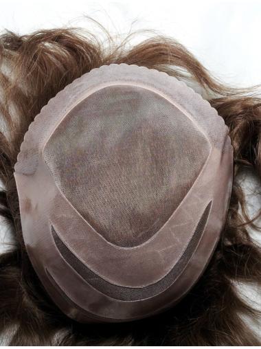 100% Human Hair Mono Top Man Toupees