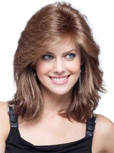 Fashion Wavy 14" Human Lace Front Wig