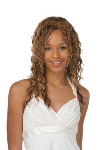 Incredible Long Curly Auburn Layered Natural Curly Human Hair Wigs