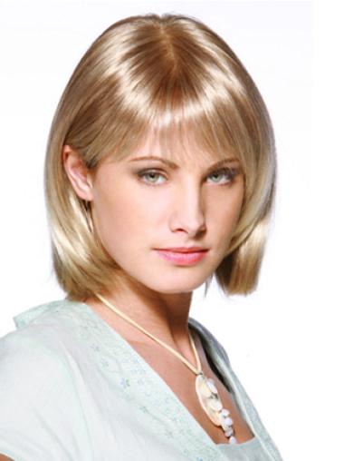 Lace Front Blonde Chin Length Online Bob Lace Wigs For Sale