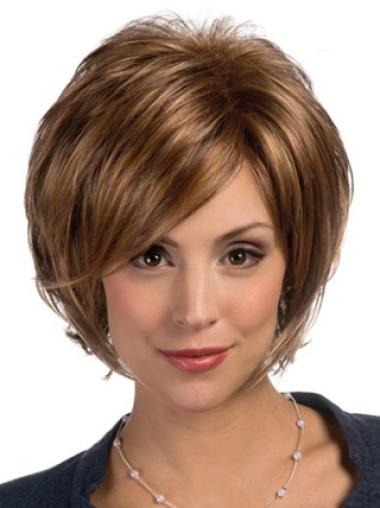Lace Front Straight Chin Length Heat Friendly Synthetic Wig