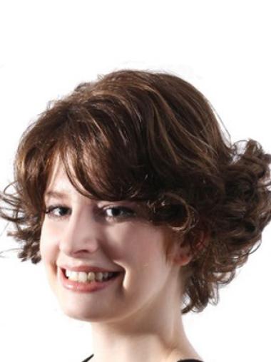 Trendy Layered Lace Front Medium Wavy Wig