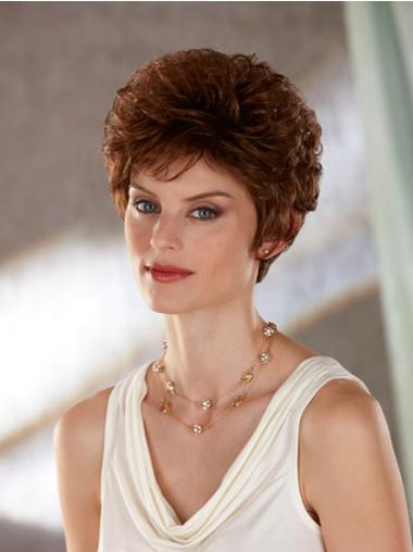 Wavy Capless Auburn Classic Great Short Synthetic Wig