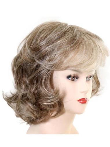 New Capless Chin Length Layered Heat Resistant Synthetic Wig