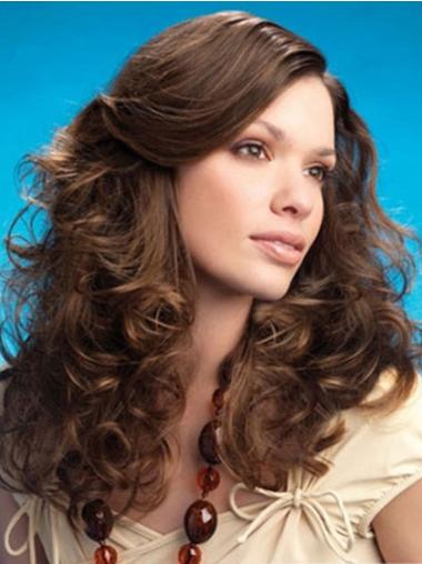 Incredible Lace Front Curly Layered Synthetic Cheap Nice Long Wigs