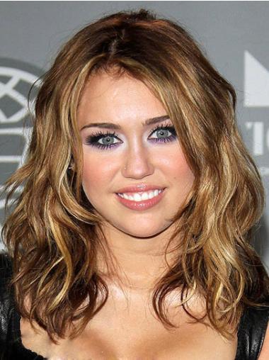 Celebrity Collection Wig Dress Layered Wavy Shoulder Length Synthetic Suitable Miley Cyrus