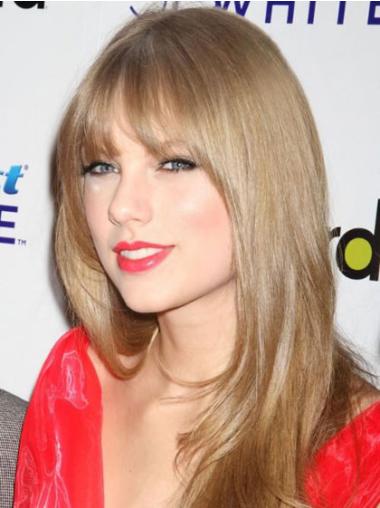 Capless Long Synthetic Top Taylor Swift Looking Wigs