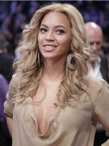 Beyonce Blond Wig Wavy Synthetic