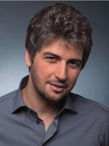 Short Men Human Hair Wigs