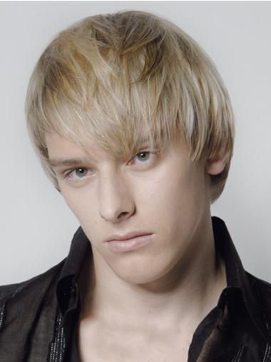 Blonde Short Great Hair Wigs Mens