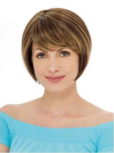Auburn Straight Short High Quality Bob Style Wigs