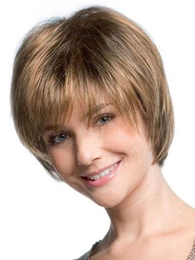 Straight Capless Bobs Short Straight Hair Wig