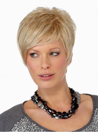 Synthetic Blonde Crochet Straight Short Harir Styles