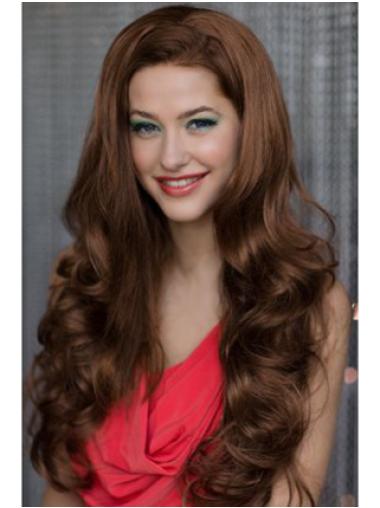 Fashion Synthetic Wavy Capless Half Woman Wigs