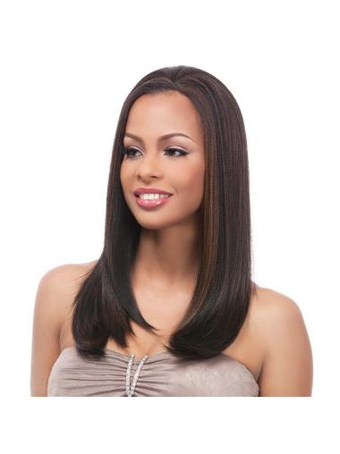 Fabulous Capless Long Afro Human Hair Half Wigs
