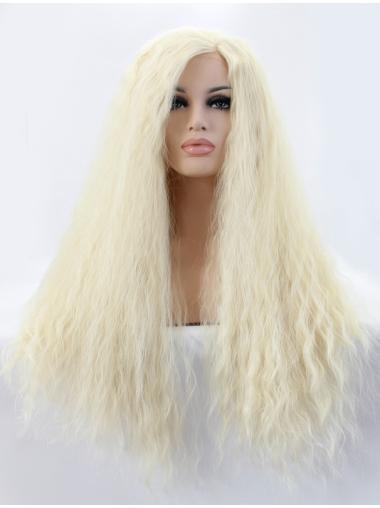 Blonde Long 21 Inches Colorful Best Lace Front Wigs